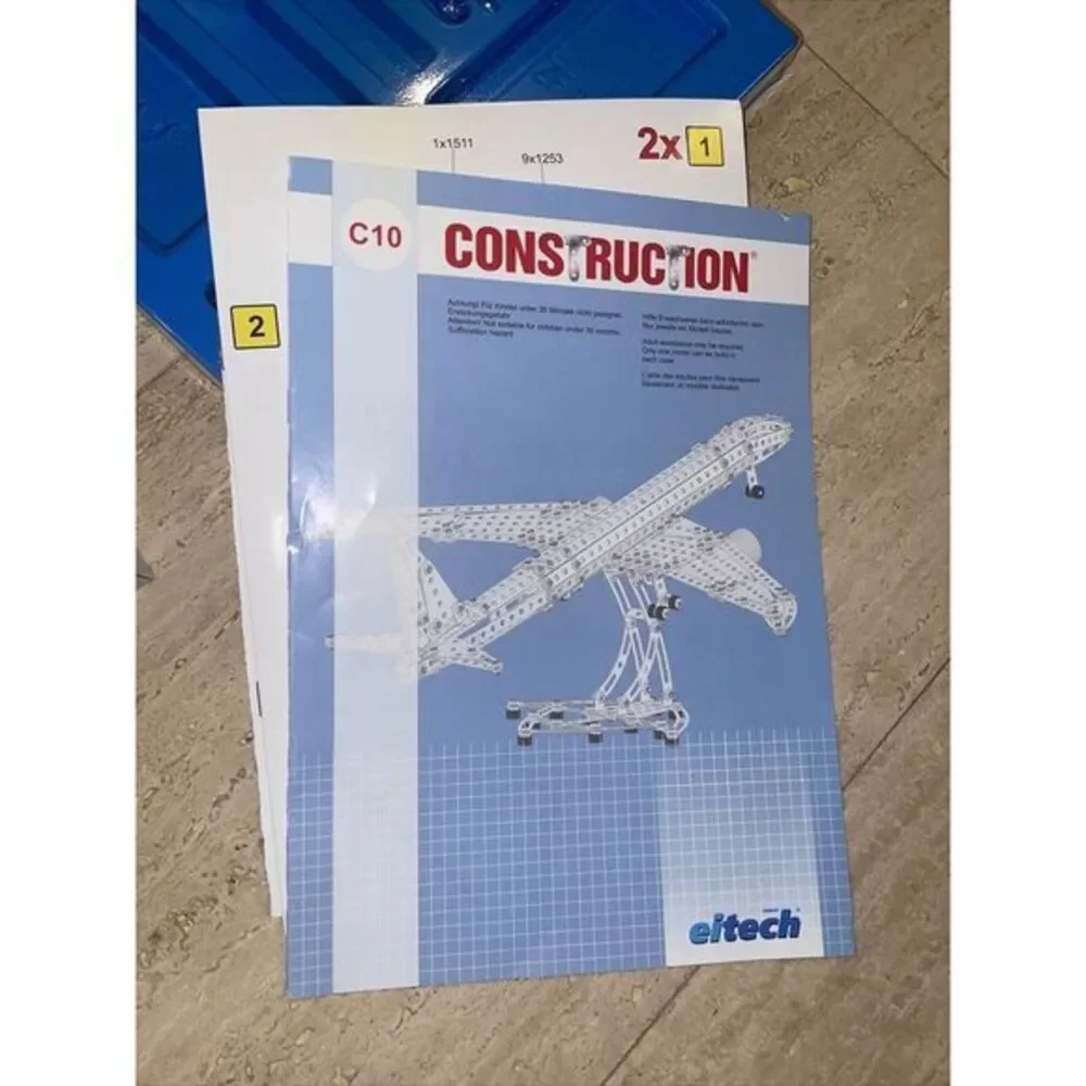 Eitech Classic Jetliner Construction Set Incomplete‎